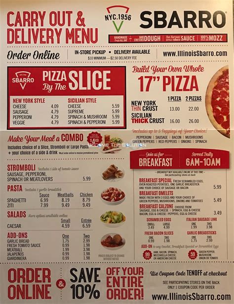 Sbarro pizza restaurant - Florida Mall. 8001 S. Orange Blossom Trail FC09, Orlando, FL 32809. Looking for the Original New York slice in Orlando? We’ve got you covered. Visit our Florida Mall location in Orlando, FL today for handmade pizza made fresh with hand-stretched dough, San Marzano style sauce, and 100% whole milk mozz. Try our famous stromboli, breadsticks ... 